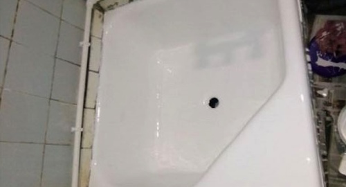 Обновление душевого поддона акрилом | Фокино